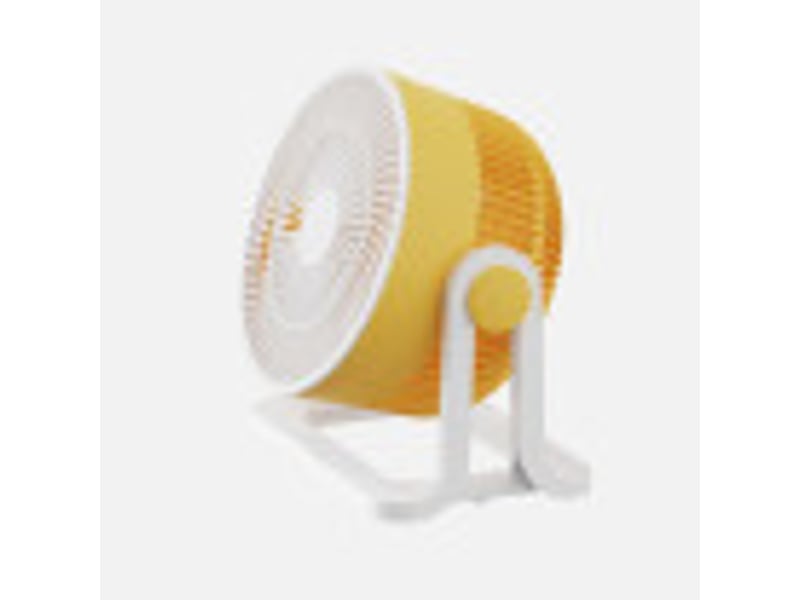  Ventilateur de table fabrilamp funchal jaune 32 w 3 vitesses orientable 24 × 25 × 15,5 cm 260971050 - Conforama B