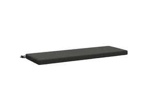 Coussin de banc, coussin d'assise, coussin de canapé soest 100 % polyester anthracite cf52936
