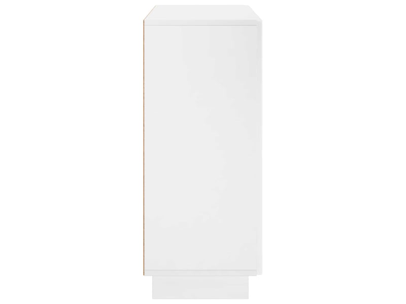  Buffet salon, buffet de rangement blanc 85,5x31x75 cm bois d'ingénierie shl77  - Conforama E