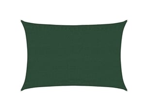 Voile d'ombrage - voile d'ombre - voile parasol 160 gm² vert foncé 3,5x4,5 m pehd