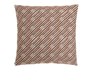 Coussin mosai carré 40x40cm terracotta
