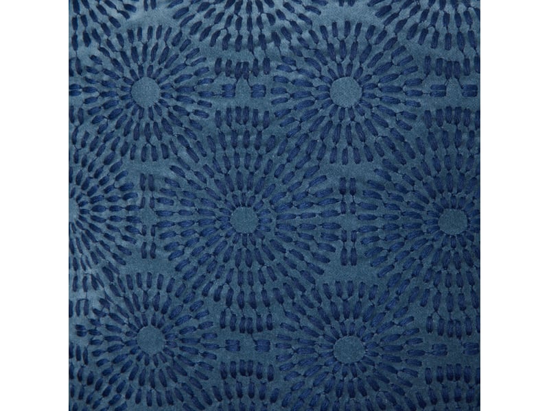  Housse de coussin en velours brodé de fil coton  solaya 26434 - Conforama D