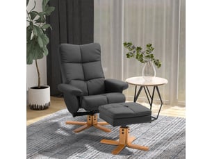 Fauteuil relax manuel MEULVA Simili noir
