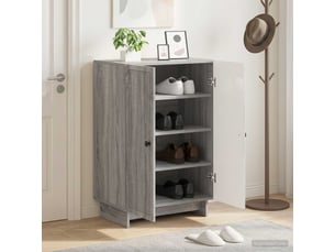 Meuble à chaussures 4 paire(s)  <strong></strong>  <strong></strong> coloris gris