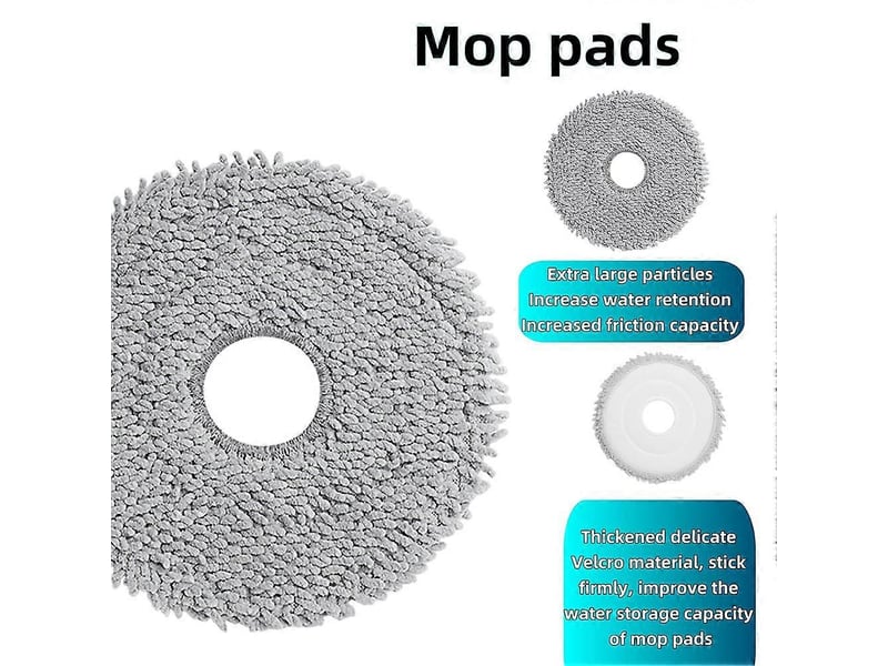  For dreame x50 ultral50 pro ultradreame l40s pro ultra part main side brush filter mop cloth dust bags accessories  - Conforama E