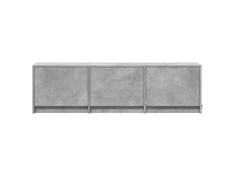  Meuble tv - banc tv - meuble de rangement béton bois d'ingénierie  - Conforama E