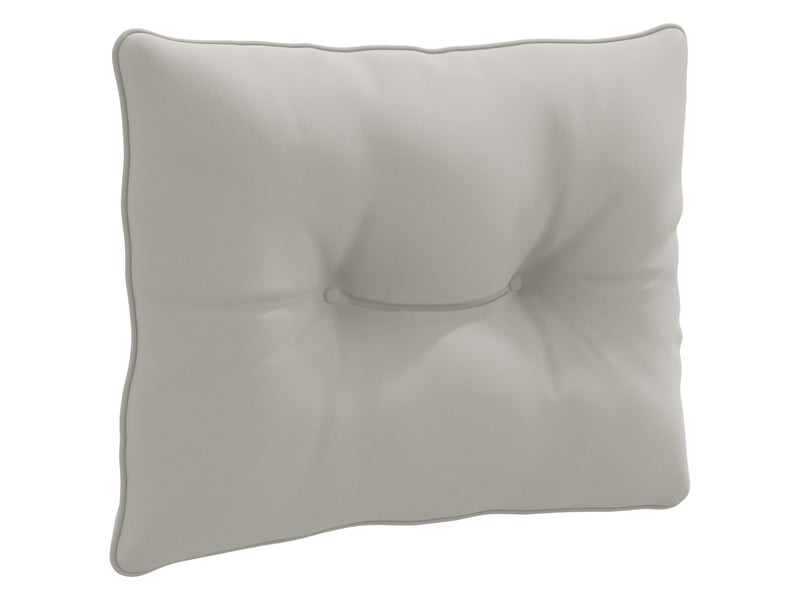  Coussin de dos, coussin de dossier putten 100 % polyester gris 50 x 40 x 10 cm cf54896  - Conforama A