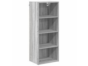 Meuble de rangement, armoire suspendue gris sonoma 40x29,5x100cm
