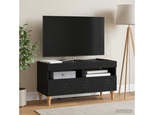 Meuble tv coloris noir 1 cm <strong></strong>  <strong></strong>