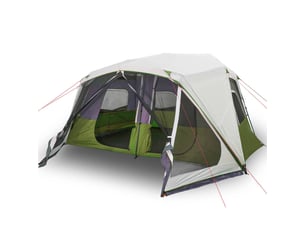 Tente de camping, tente familiale avec led 10 personnes libération rapide shl55541