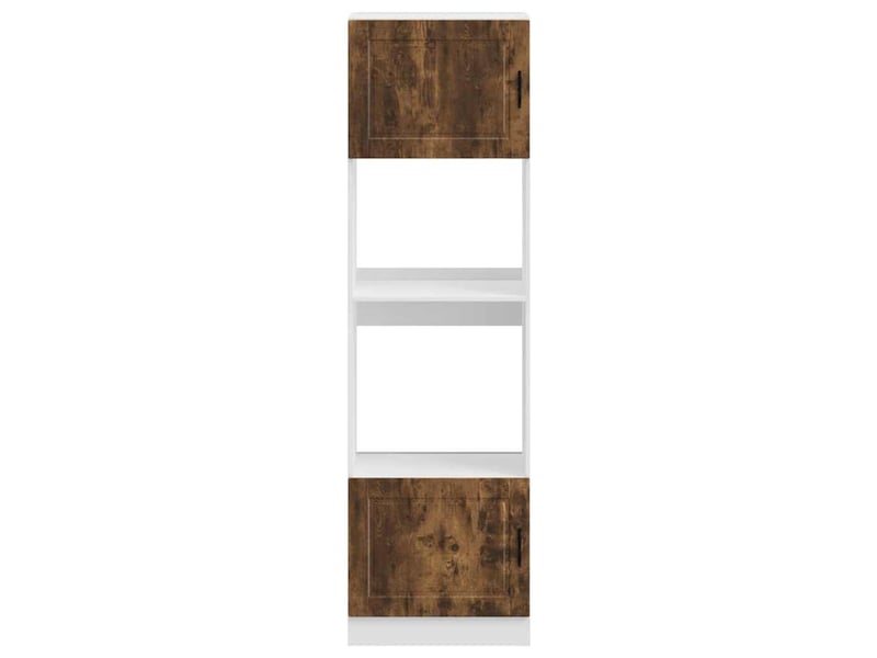  Meuble de rangement, armoires de four porto chêne fumé bois d'ingénierie  - Conforama D