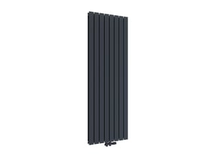 Emke radiateur eau chaude en acier tube plat radiateur mural anthracite 180 x 61,6 cm 2166w double couche