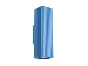 Applique rayo 20 azur aluminium moderne 20x6x8cm