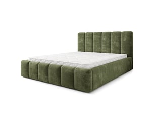 Lit coffre 160x200 cm MASSENO coloris vert