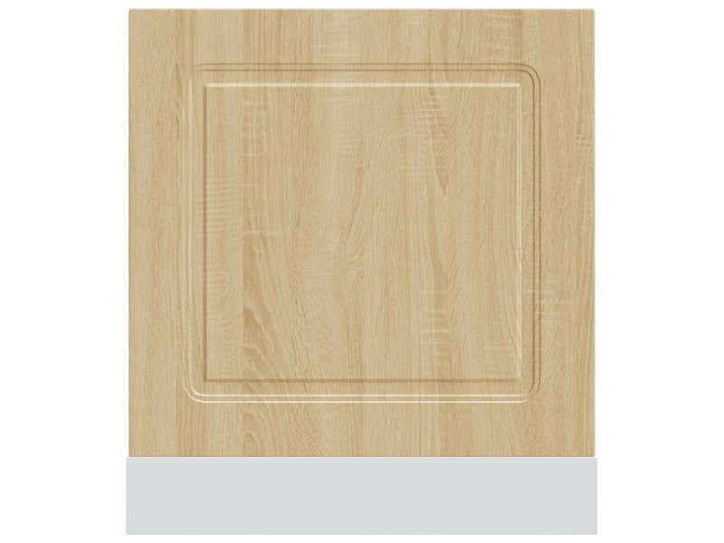  Panneau de lave-vaisselle kalmar chêne sonoma 60x1,5x57cm  - Conforama D