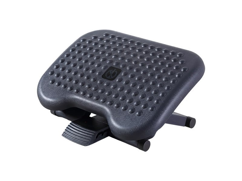  Repose-pieds réglable en hauteur et angle antidérapant pour bureau voyage 46cm×36 cm×11.5cm  - Conforama A