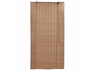 Store enrouleur, store roulant bambou marron 100x160 cm cf47241