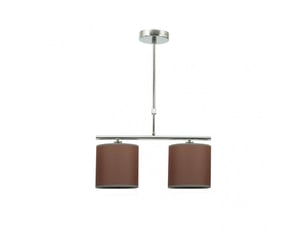 Fabrilamp senderos, lampe classique, 2xe14, terracotta, 50-70 x 40 x 14 cm