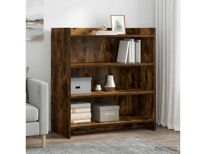  Buffet - bahut - meuble de rangement chêne fumé 75 x 36 x 80 cm bois d'ingénierie  - Conforama B