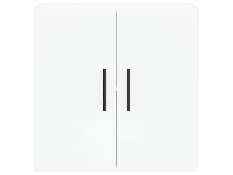  Armoire murale salon, meuble de rangement blanc 60x31x60 cm bois d'ingénierie  - Conforama E
