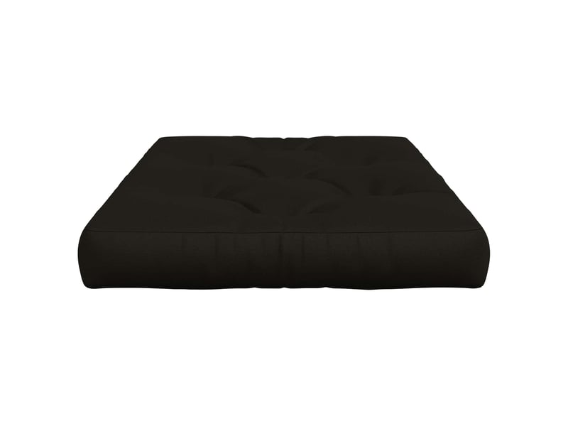  Coussin de siège en palette, coussin d'assise vianen 100 % polyester noir cf55889  - Conforama D