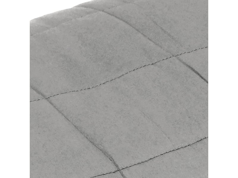  Couverture lestée adulte gris 220x240 cm 11 kg tissu shl18547  - Conforama D
