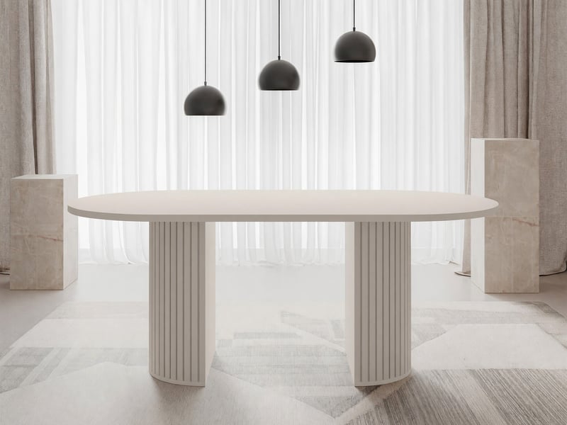 Table comfivo ulma, stratifié, stratifié, 75x90x185cm - Conforama B