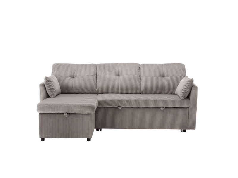  Canapé d'angle convertible modulable avec rangement 3 places evryae  - Conforama A