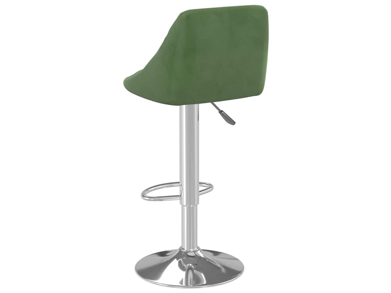  Tabouret de bar, chaise de bar vert foncé velours shl63339  - Conforama E