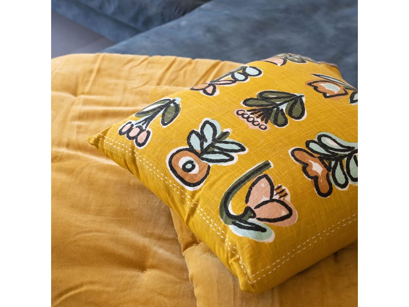 Coussin motif fleur design 45x45 cm  - Conforama B