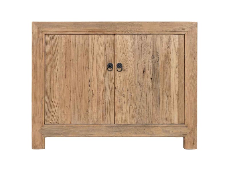 Buffet en bois beige 116x39x90 cm h  - Conforama B