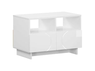 Meuble tv coloris blanc  <strong></strong>  <strong></strong>
