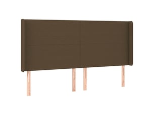 Tete de lit A poser largeur 163 cm marron