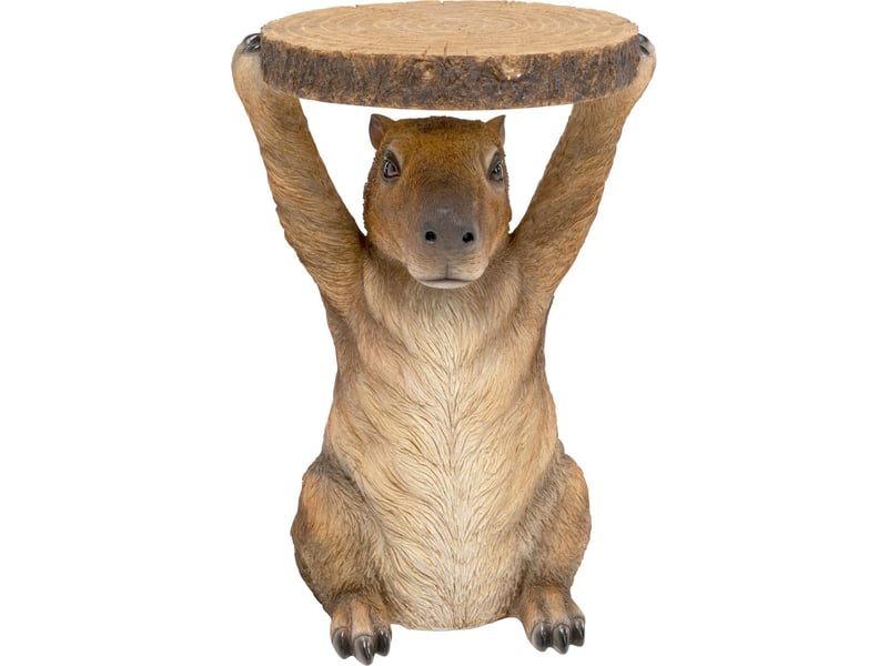  table d'appoint animal capybara kare design  - Conforama A