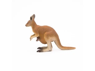 Kangourou et son bébé papo figurine