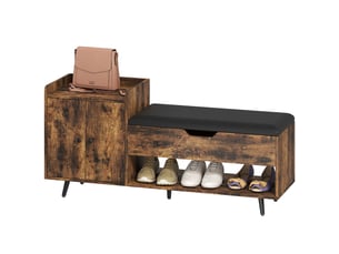 Console 0 tiroir(s)  coloris marron <strong></strong> <strong></strong>