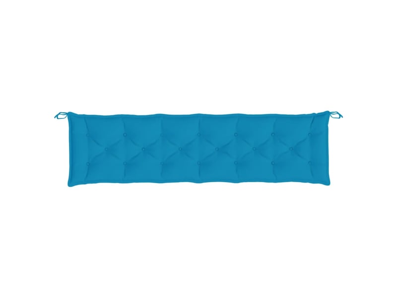  Coussin de banc de jardin, coussin d'assise bleu clair 200x50x7 cm tissu oxford cf52680  - Conforama D