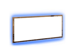 Miroir de salle de bain, miroir de toilette bois ancien 90 x 8,5 x 37 cm bois d'ingénierie cf62653