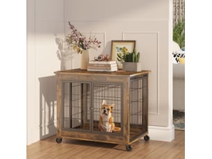 Buffet 2 porte(s) ELVMI coloris marron