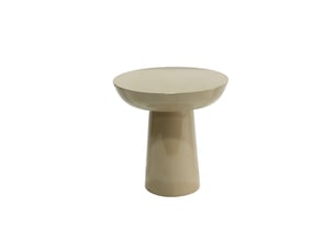 Table basse ovale coloris taupe <strong>GEESE HOME</strong> <strong></strong>