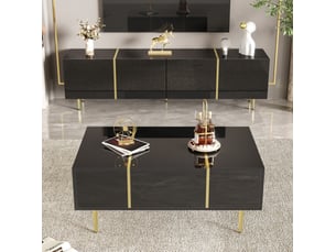 Meuble tv coloris noir 170 cm MODENVIE