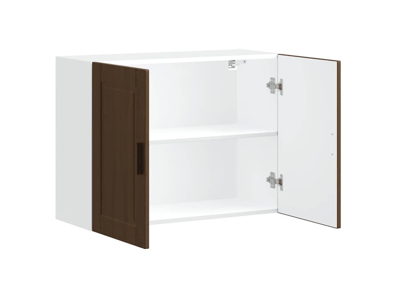  Armoire murale de cuisine porto chêne marron bois d'ingénierie shl4048  - Conforama E