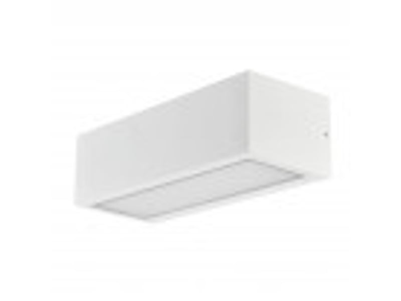  Applique extérieure fabrilamp conga coloris blanc 1 x e27 ip54 8 x 26 x 10,8 cm 150860101 - Conforama B