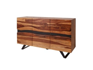 Buffet 3 porte(s)   <strong>MEUBLORAMA</strong> <strong></strong> - 148 cm coloris bois clair 