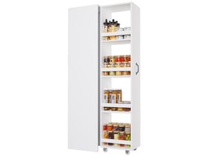 Bibliotheque coloris blanc REDOM - 30 cm x 160.5 cm