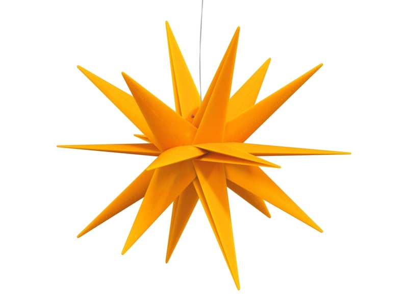  Lumières de noël avec led 3 pcs pliable jaune  - Conforama E