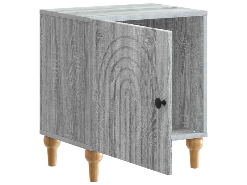  Table de chevet - cabinet de chevet - table de nuit 2 pc sonoma gris 43 x 34,5 x 50 cm  - Conforama E