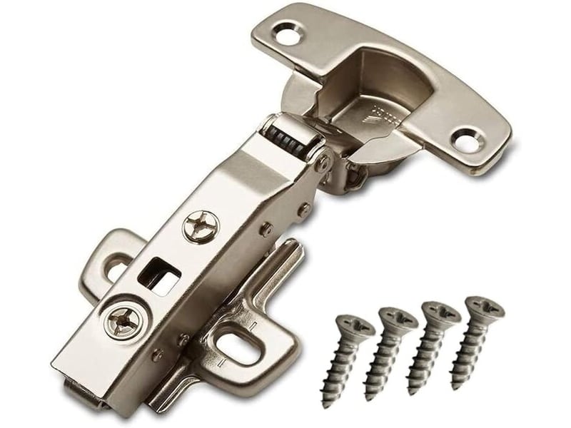  Paire de charnières hettich sensys 8645i avec fermeture douce à 110 degrés, charnières amorties avec vis m4  - Conforama B