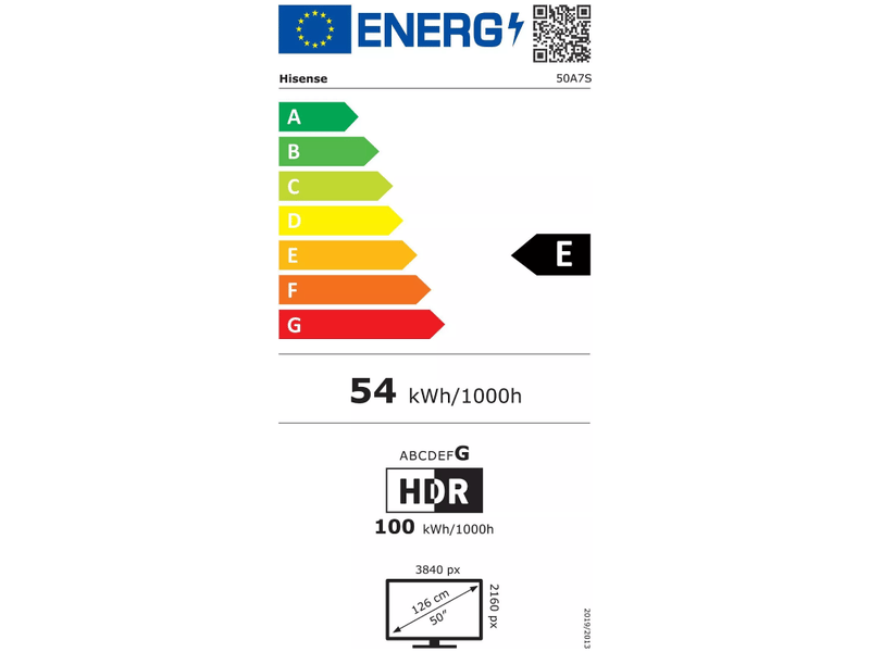  Téléviseur hisense - 50a7s HISENSE - 50A7S - Conforama C