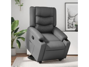 Fauteuil fixe <strong></strong> Tissu gris